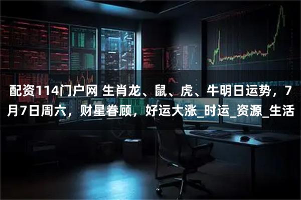 配资114门户网 生肖龙、鼠、虎、牛明日运势，7月7日周六，财星眷顾，好运大涨_时运_资源_生活